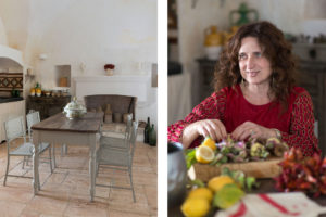 Kitchen at Masseria Potenti in Puglia Photographer Maria Teresa Furnari
