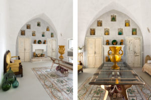 Living room in Masseria Potenti in Puglia Photographer Maria Teresa Furnari